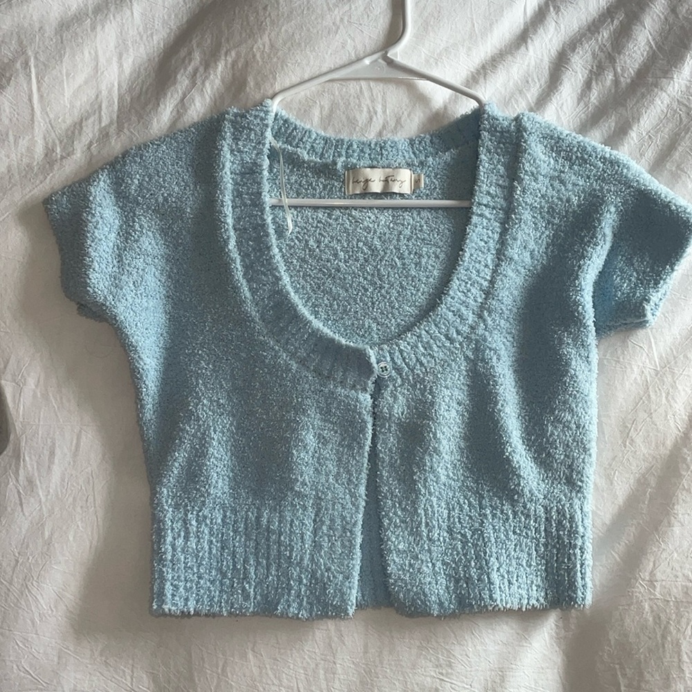Fuzzy Crop Top
